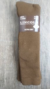 Lincoln Outfitters Men's Tall Ultra-Dri Boot Sock 2 Pack Coyote-18-280.jpg