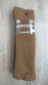 Lincoln Outfitters Men's Tall Ultra-Dri Boot Sock 2 Pack Coyote448.jpg
